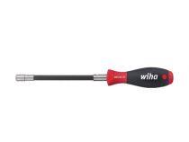 Wiha Tournevis Avec Porte-Embout Softfinish® Serrage Par Circlip Manche Flexible, 1/4  (01479) 268 Mm (WH01479)