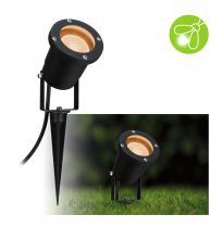 Garden Spot extérieur 230 V 2200 K resp. insectes GU10 Métal noir (94731)