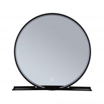 Miroir lumineux LED Miro IP44  Tunable White 160lm 230V 10,5W  Miroir, Noir mat