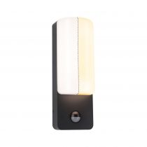 Applique d'extérieur LED Bonnie Détecteur de mouvement favorable aux insectes IP44  93x77mm 2200 - 3000K 8,5W 560lm 230V  Anthra