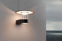 Applique d'extérieur LED Sienna Détecteur haute fréquence résistant à l'eau de mer IP44  212mm 3000K 9 / 1x3W 500lm 230V  Anthra