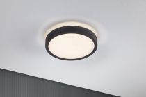 Panneau LED Cosara IP44 rond 300mm  15W 1300lm 3000K Gris foncé