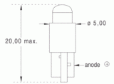 4w2 5x20 12v rouge (015865)