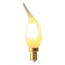 Ampoule Flamme CV4 filament LED 5W E14 2700K 580Lm Mat (713180)