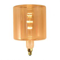 Ampoule géante Lop design by Fabrice Peltier filament LED 4W E27 2000K 260Lm dimmable Ambrée (717002)