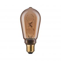 Ampoule LED ST64 Inner Glow Helix 180lm E27 doré 1800K (28885)