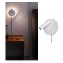 Applique LED Tabari 4W / 1,4W Blanc / Chrome, métal (78918)