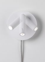 Applique LED Tabari 4W Blanc / Chrome, métal (78917)