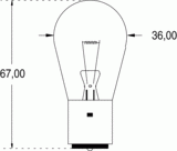 Ba20s 36x67 10v 30w (112840)