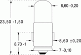 Ba7s 7x23 24v 80ma (019238)