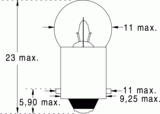 Ba9s 11x23 12v 250ma (116895)