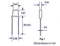 Condensateur ceramique multicouche 22nf (C22N0M)