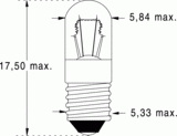 E5,5 5,7x17 14v 50ma (113648)