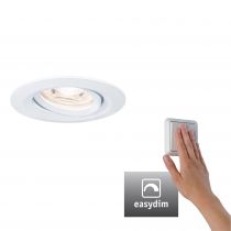 Encastré LED Nova mini Plus EasyDim orientable 1x4,2W 2700 K Blanc dépoli 230V (92970)