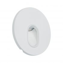 Encastré mural rond 1,7 W 2700 K Blanc  (92924 )