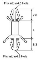 Entretoise clipsable p/ci