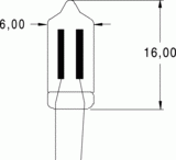 Fluo 6x16 85v 2ma (119432)