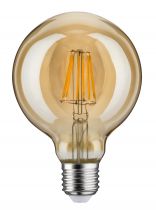 Globe 95 LED Vintage 6W E27 Doré lumière dorée gradable (28521)