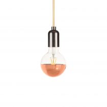 Globe D95 Filament LED \ Calotte Bronze\  8W E27 2700K 950Lm Dimmable (15658) équivalent 75 watts