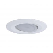 Kit encastrés Calla BBC/IP65 rond orientable 10x680lm tunable white 6W 230/12V Blanc dépoli (99922)