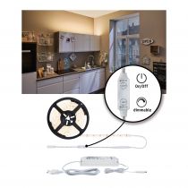 Kit FN SimpLED Power 5m blanc chaud avec Variateur/inter 50W 230/24V DC blanc pl (78957)