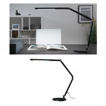 Lampe de bureau LED FlexBar Noir 10,6W Tunable White 3000 K (78912)