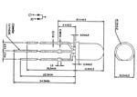 Led bicolore og d/8