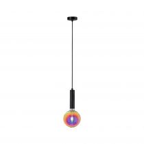 Luminaire en suspension Neordic Kine max. 1x20WE27 Noir (79757)