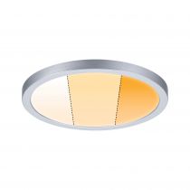 Panneau encastré Areo VariFit IP44 15W 3 Step dim to warm 175mm Chrome dép syn (92991)