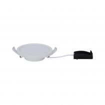 Panneau encastré Even LED IP44 rond 120 mm 8 W Blanc dépoli gradable (92934 )