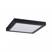 Panneau LED Abia 300x300 mm 22 W noir mat (70985)