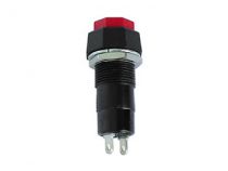 R18-24a bouton-poussoir off-on rouge 3a/125v (R1824A/125)