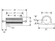 Resistor 25w 1e5 (RG1E5)