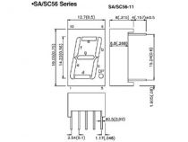 Sa56-11ewa displ. 14mm rouge 2.2mcd ca... (SA56-11EWA)