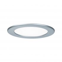 Spot encastré Panel rond LED 1x12W 4000K Chrome mat (92071)