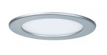 Spot encastré Panel rond LED 1x12W 4000K Chrome mat (92071)