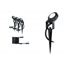 Spot ext. Plug&Shine Sting Kit compl. IP67 3000K 3x6W 24V gradable (93689)