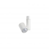 Spot URail Zeuz 1x33W 15° Blanc 230K métal/plasti. 3000K triac gradable (95534)