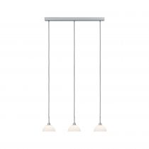 Suspension Parana 3 flammes Blanc/Chrome mat sans ampoule, max. 60W GU10 (70925 )