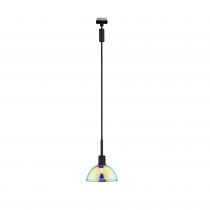 Suspension URail Sarrasani Noir mat#Dichroïque max. 20W E14 sans ampoule (96976)