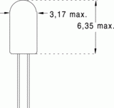 T1 3,17x6,35 5v 15ma (017340)