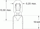 T11/2 5,3x14 28v 40ma 7kh (017848)