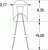 Tl1 3,2x6,4 5v 75ma lent (018685)