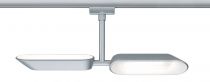 URail Spot LED Dipper 2x8W Chrome mat / Blanc gradable (95469 )