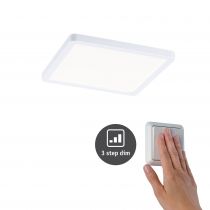 VariFit Panneau encastré LED Areo IP44 carré 175x175mm 1800lm 4000K Blanc (93059)