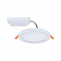 VariFit Panneau encastré LED Areo IP44 rond 118mm 850lm 3000K Blanc (93031)