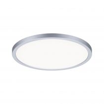 VariFit Panneau encastré LED Areo IP44 rond 230mm 2200lm 4000K Chrome mat (93058)